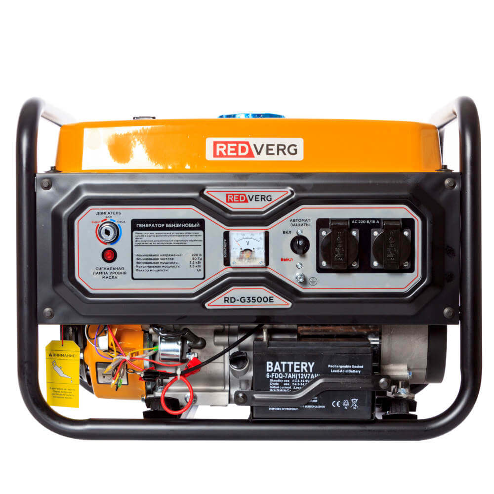 Генератор бензиновый RedVerg RD-G3500E