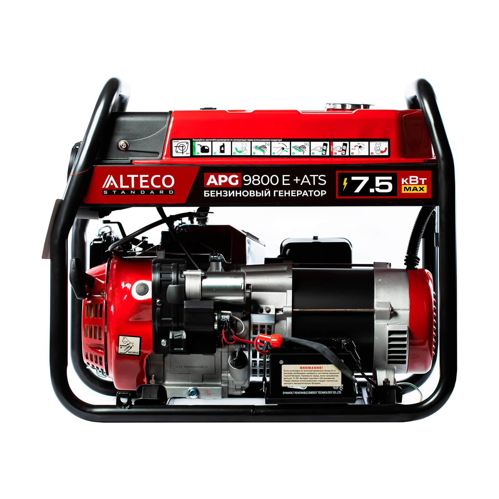 Бензиновый генератор Alteco Standard APG 9800E+ATS (N)