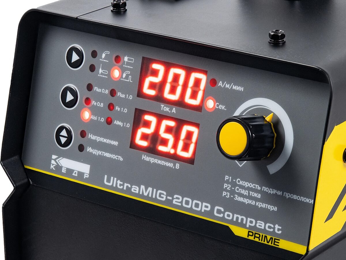 Полуавтомат КЕДР UltraMIG-200P Compact