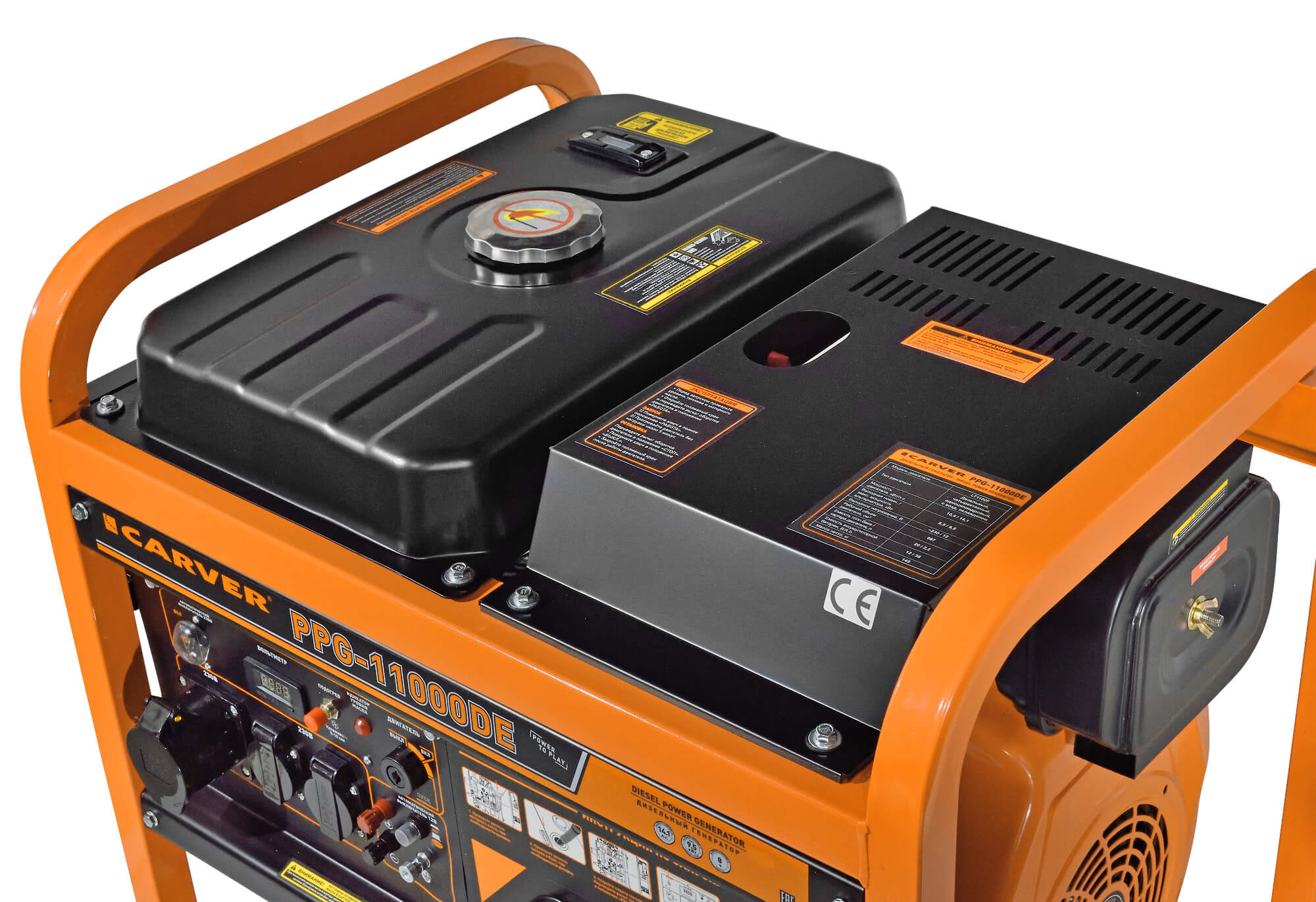Генератор дизельный Carver PPG-11000DE