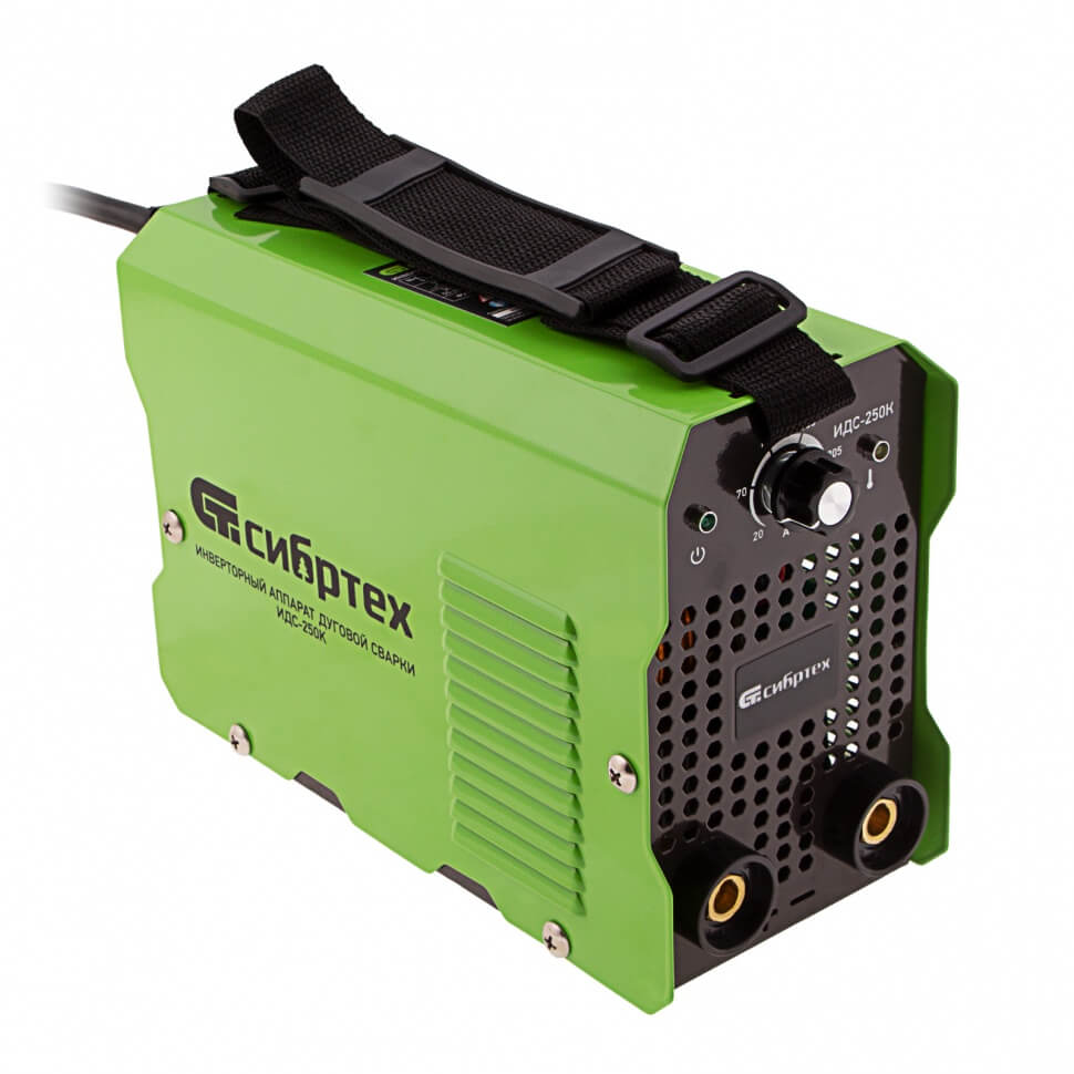 Инверторный аппарат дуговой сварки Сибртех ИДС-250K, 94396