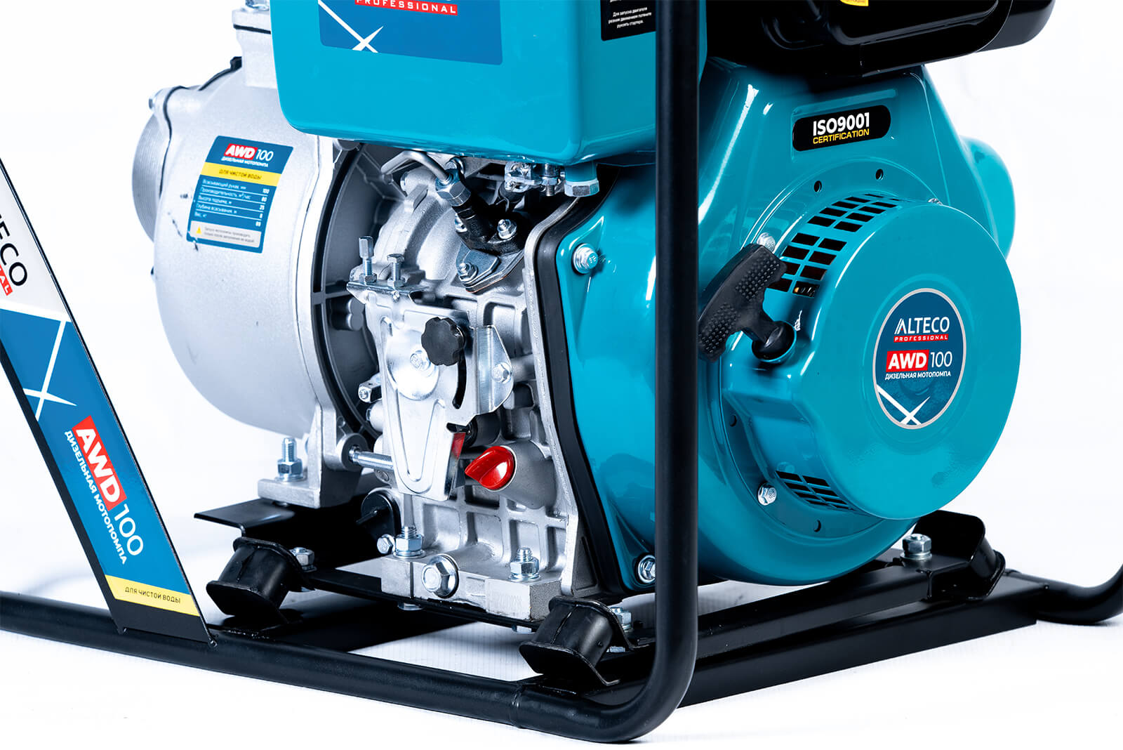 Мотопомпа дизельная Alteco Professional AWD100