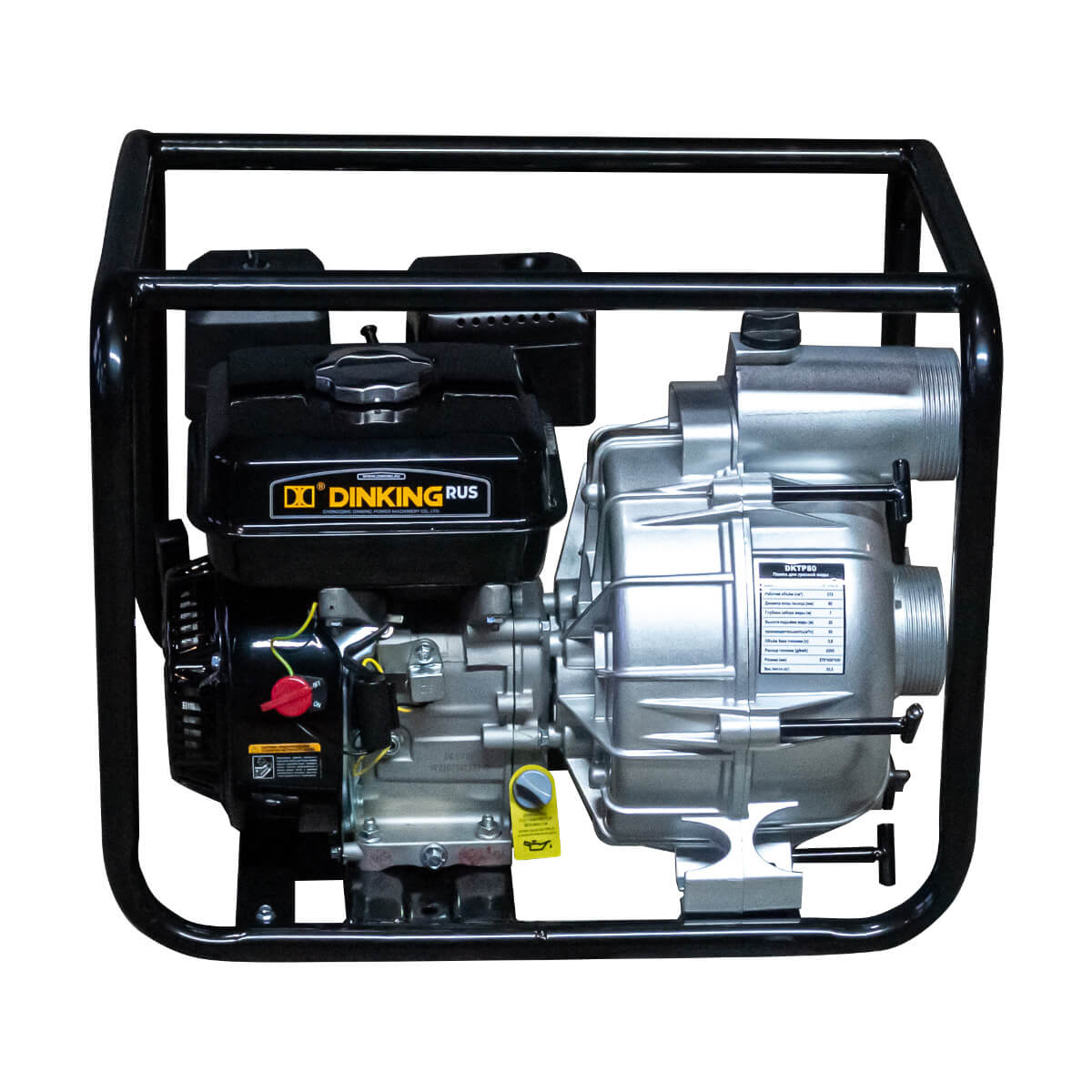 Мотопомпа бензиновая Dinking DKTP80