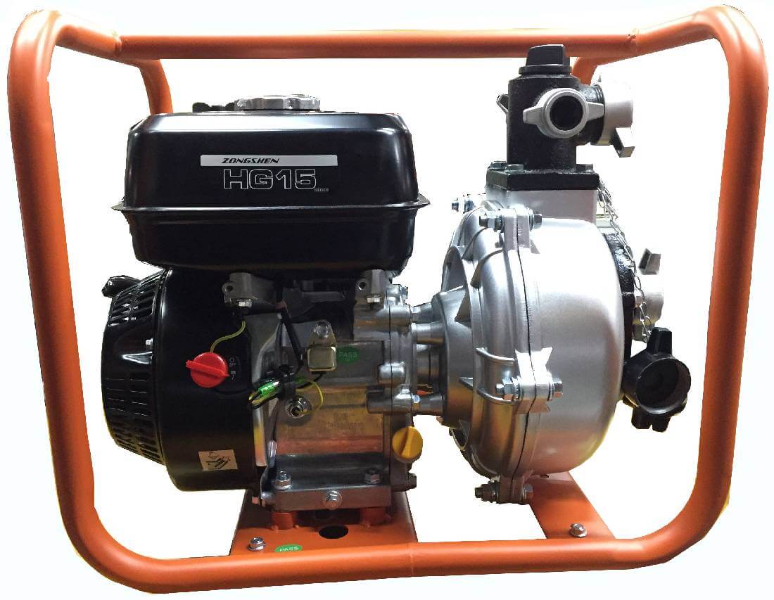 Мотопомпа высоконапорная Zongshen HG 15