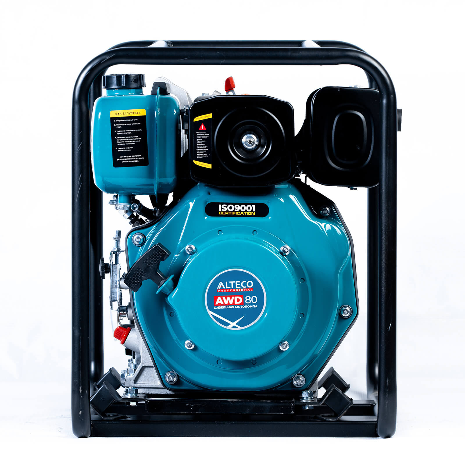 Мотопомпа дизельная Alteco Professional AWD80