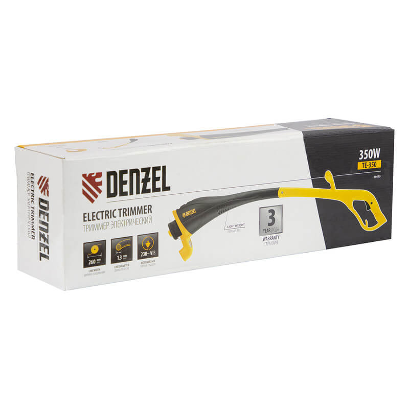 Триммер электрический Denzel TE-350, 96619