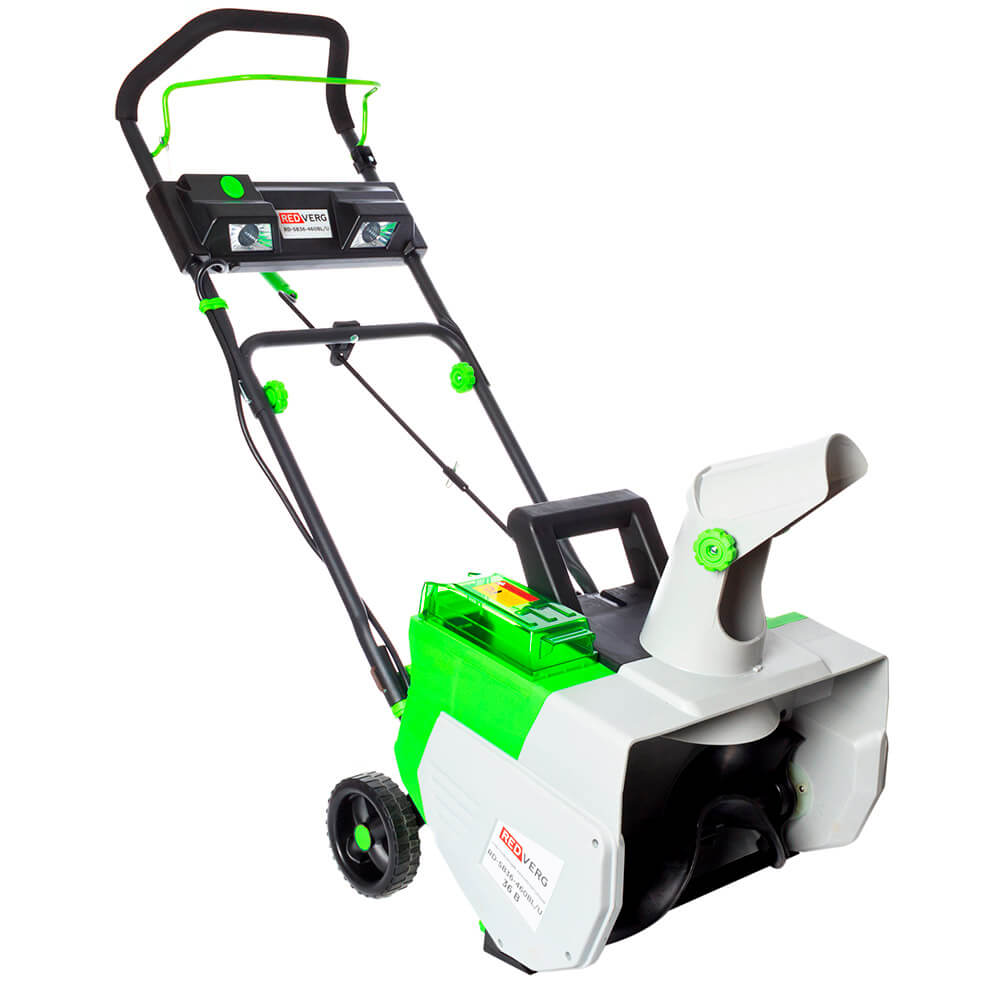 Снегоуборщик аккумуляторный бесщеточный RedVerg RD-SB36-460BL/U (без акк, без з/у)