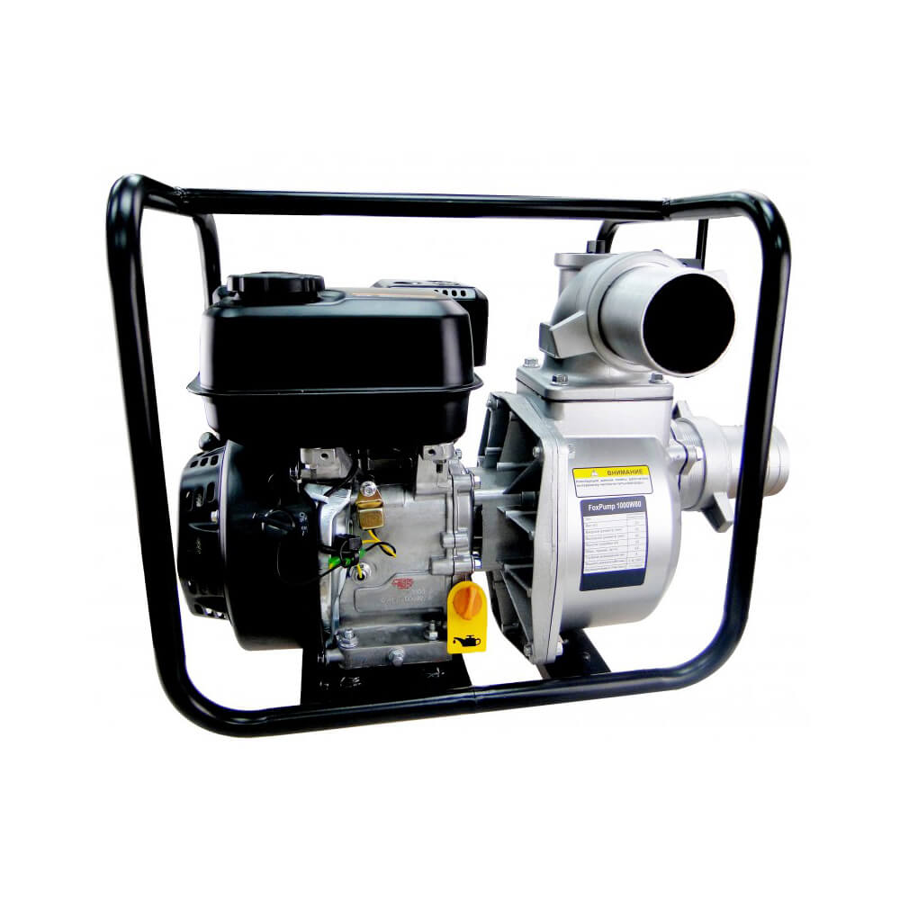 Мотопомпа для чистой воды FoxWeld FoxPump G1000-80W, 4287