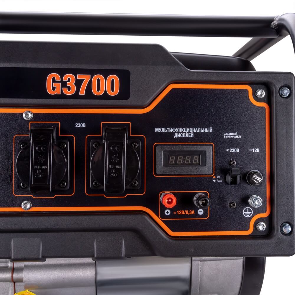 Бензиновый генератор FoxWeld Expert G3700, 7243