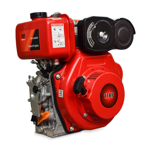 Дизельный двигатель Energy Power 178FE (Q-тип, эл. запуск) 25.4*88.5