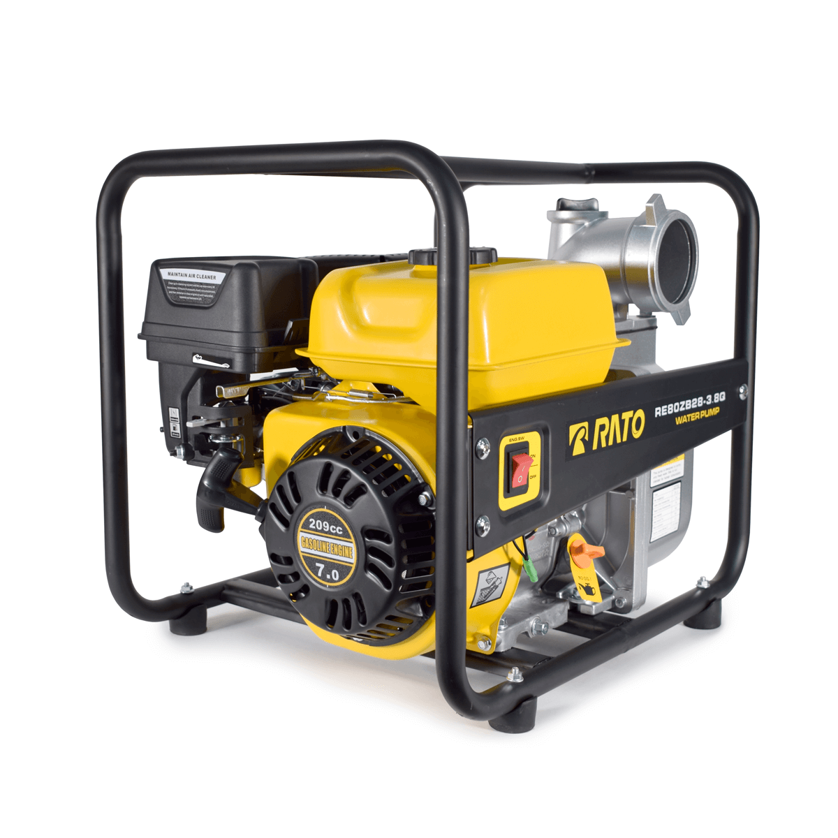 Мотопомпа для чистой воды RATO RE80ZB28