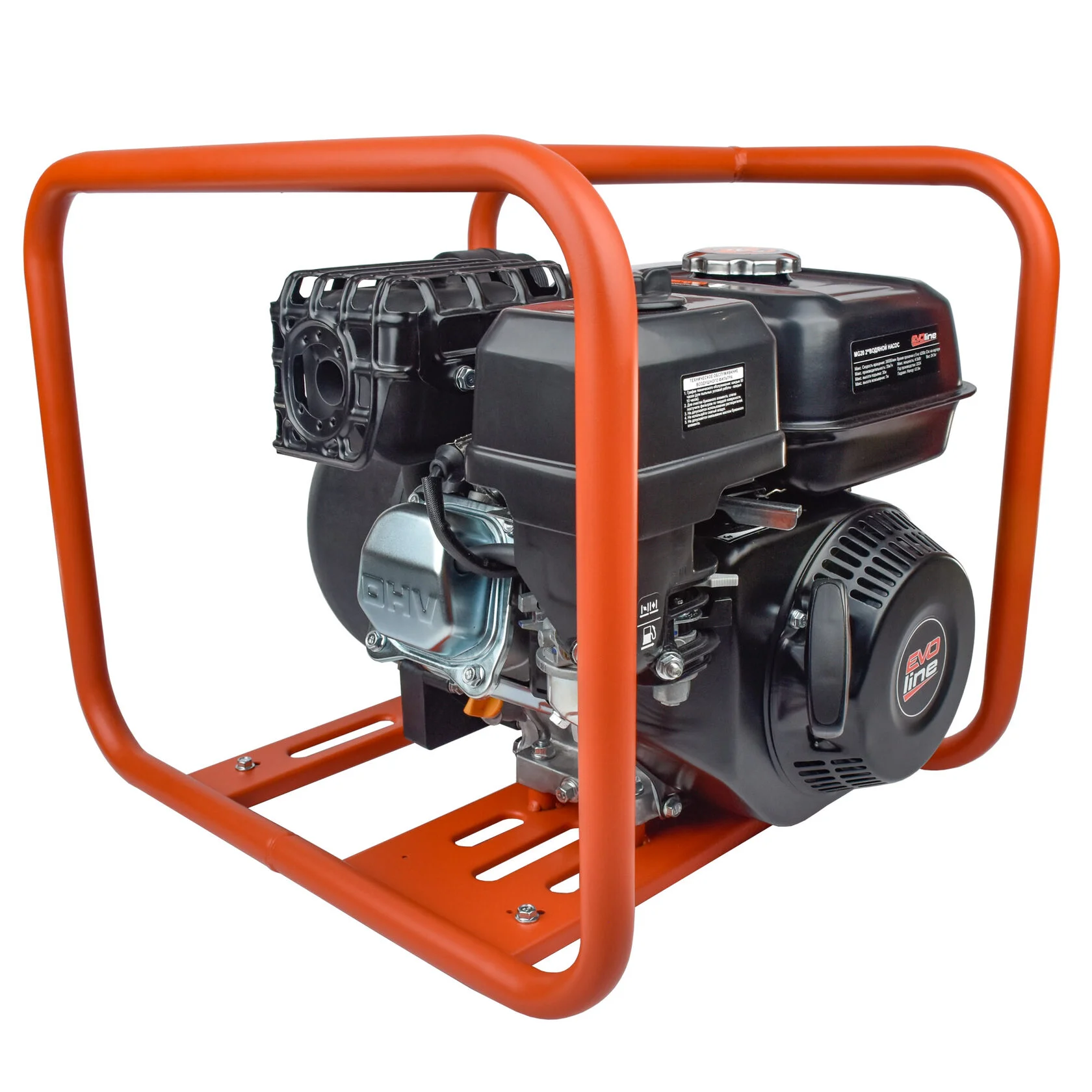 Мотопомпа для соленой воды и химических жидкостей EVOline MG 20