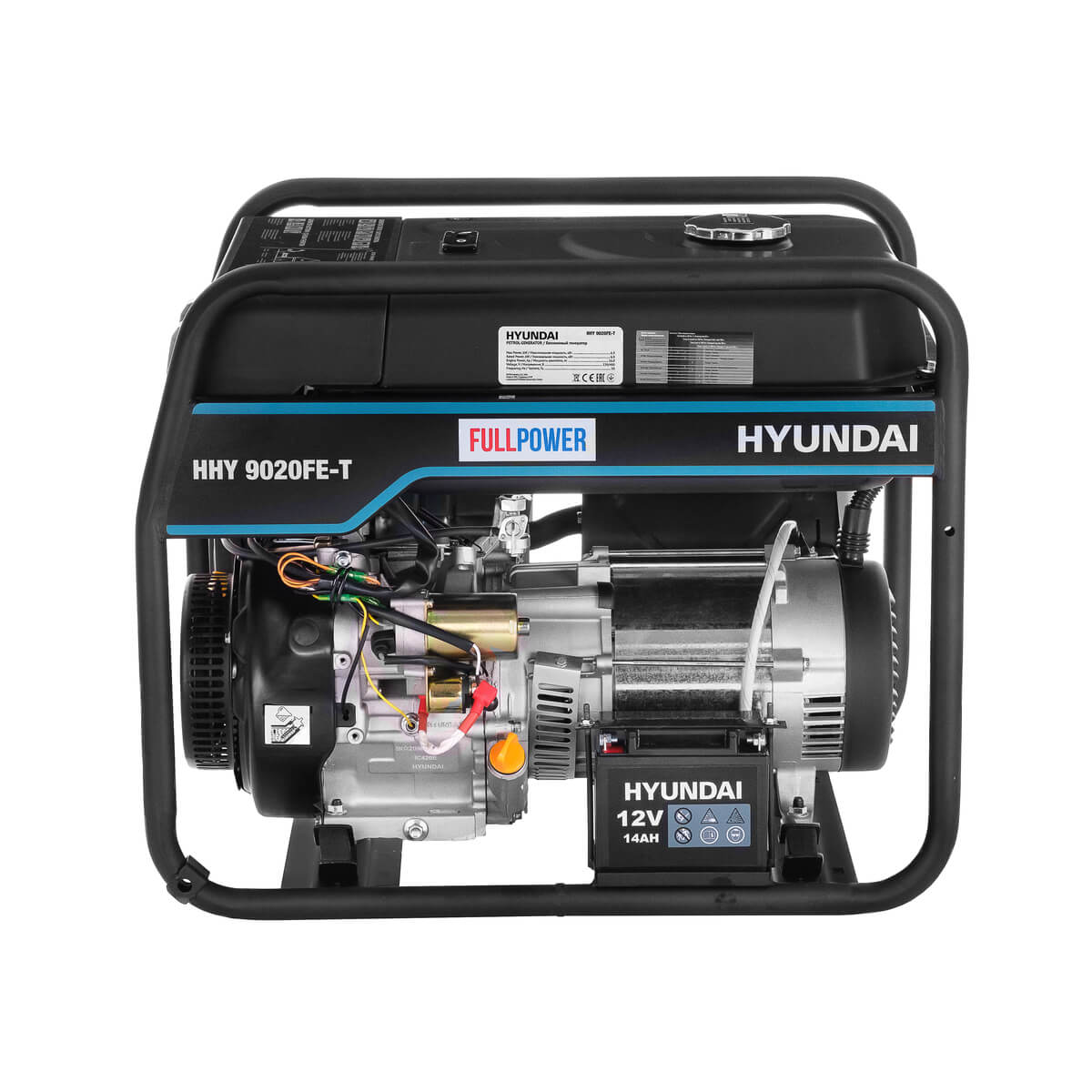 Генератор бензиновый Hyundai HHY 9020FE-T