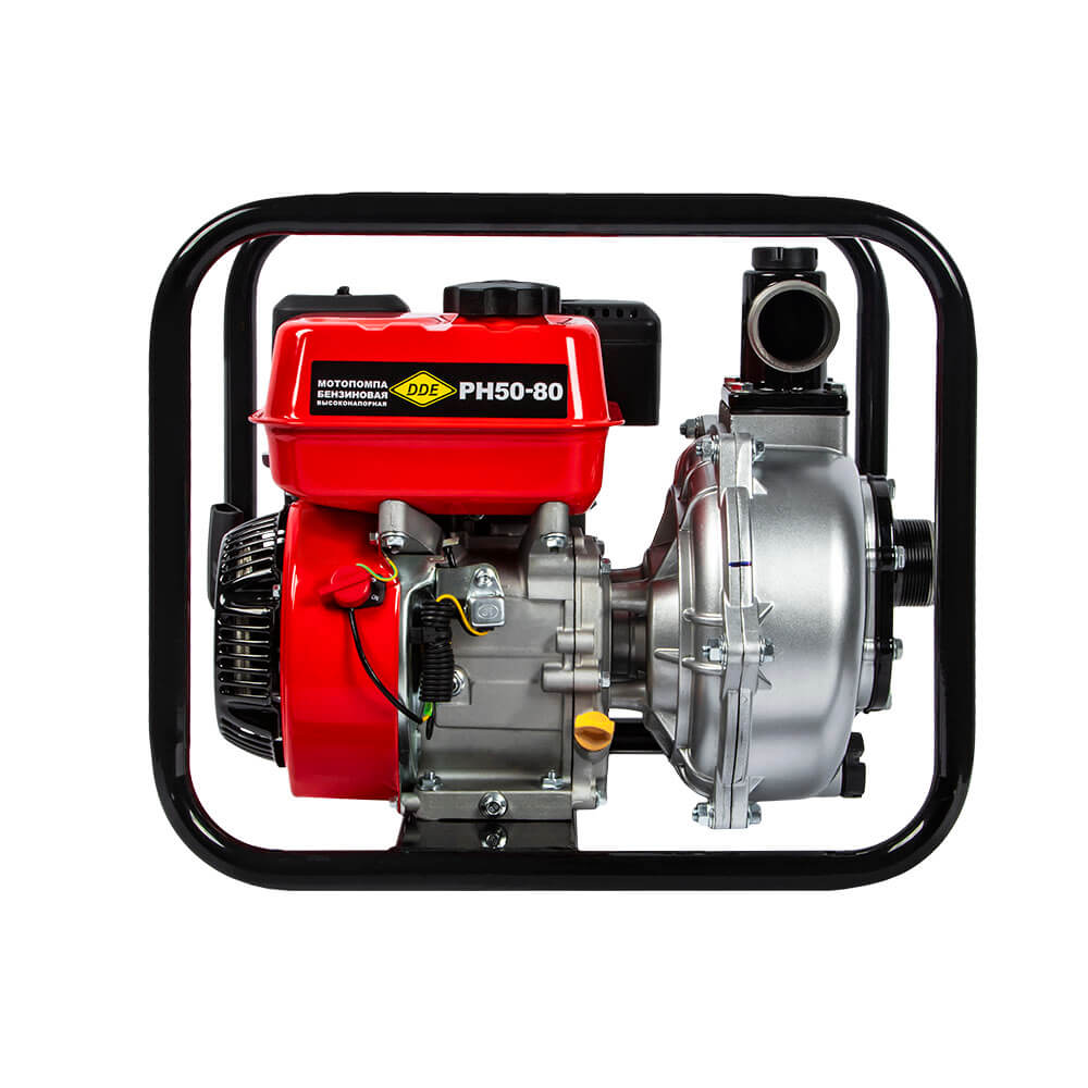 Мотопомпа бензиновая высоконапорная DDE PH50-80