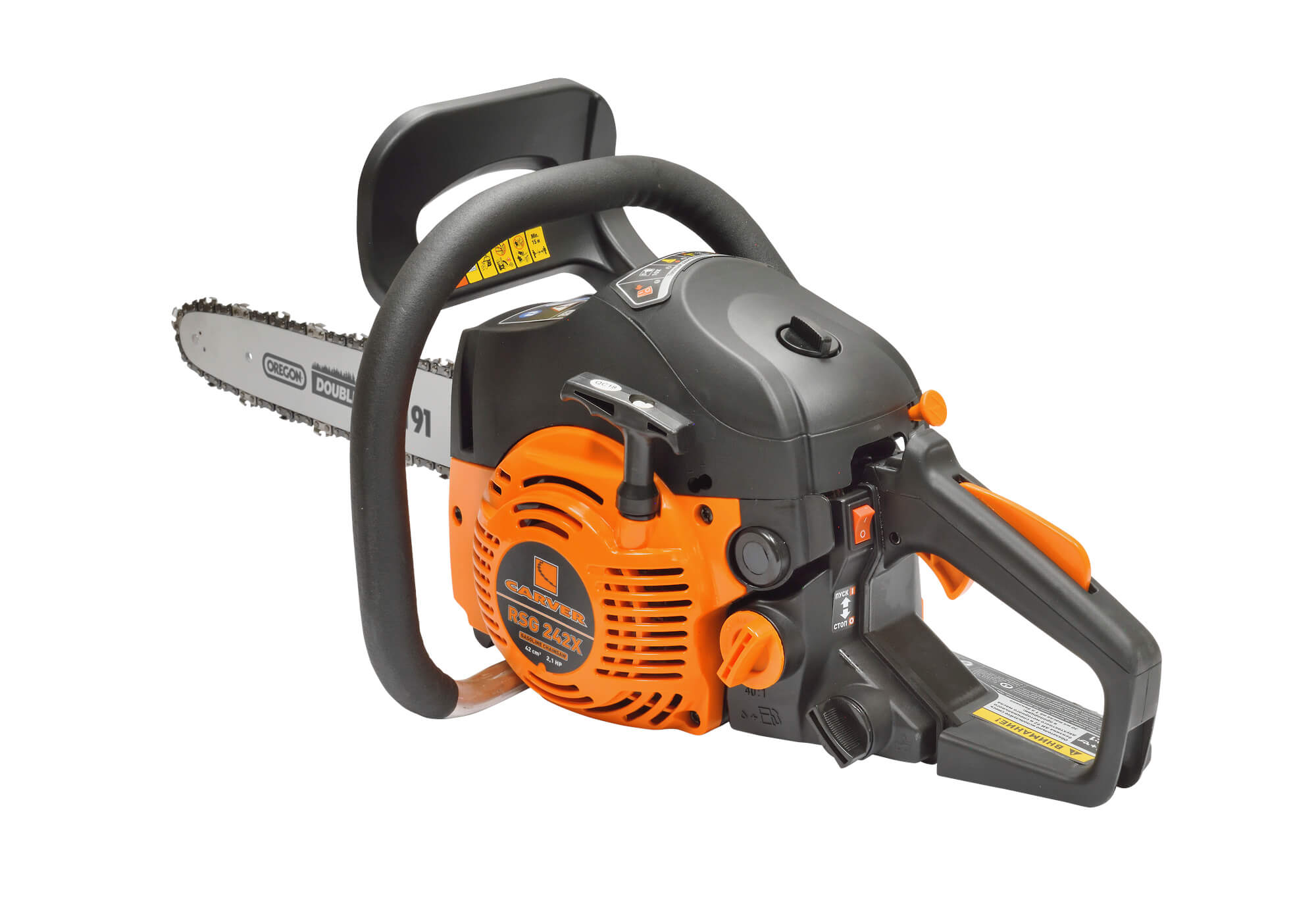 Пила цепная бензиновая Carver RSG 242X
