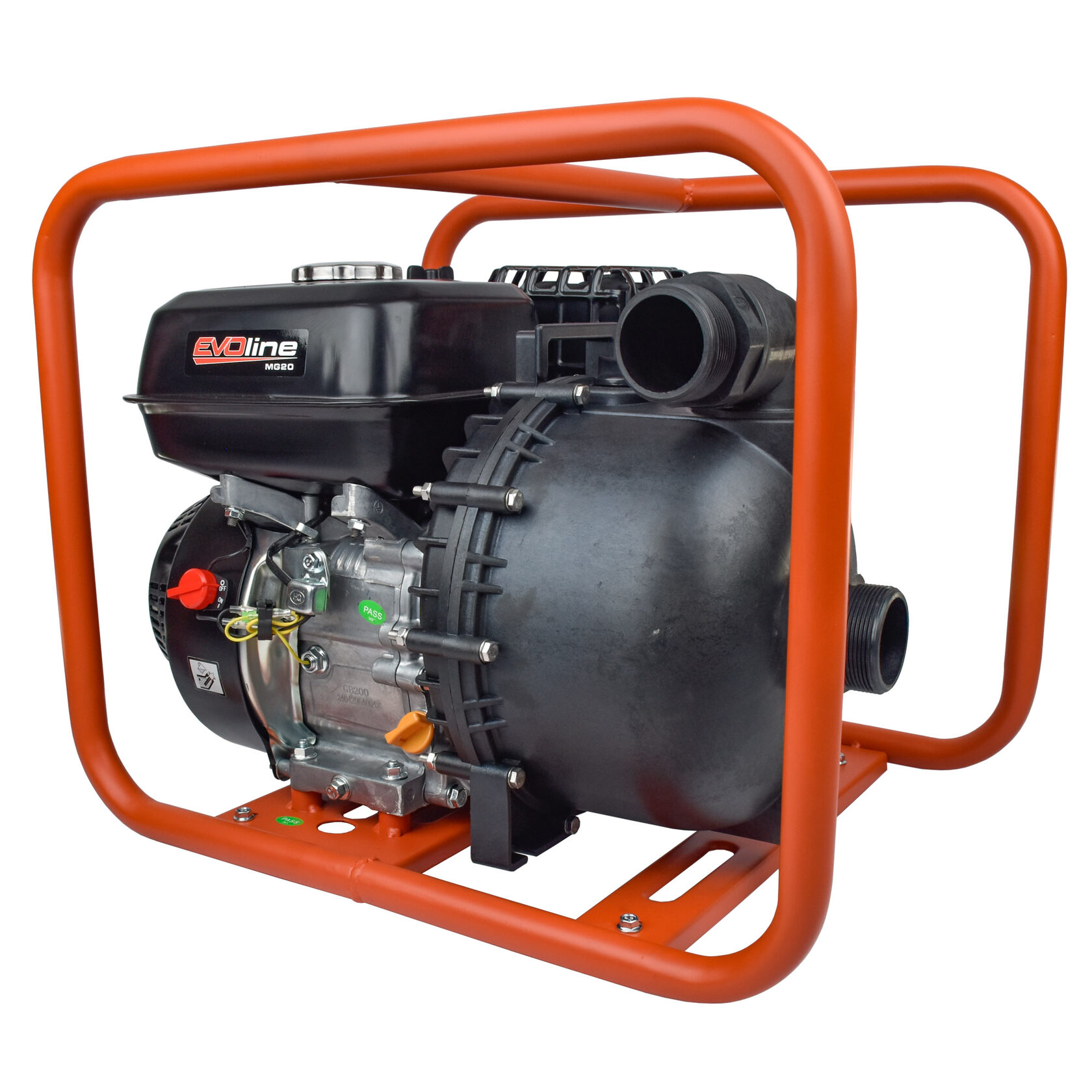 Мотопомпа для соленой воды и химических жидкостей EVOline MG 20