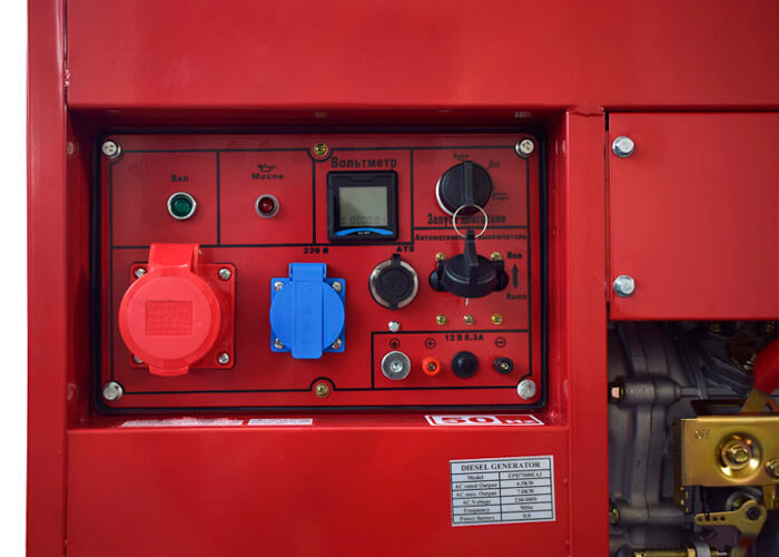 Дизельный генератор REDVOLT EPD7500EA3