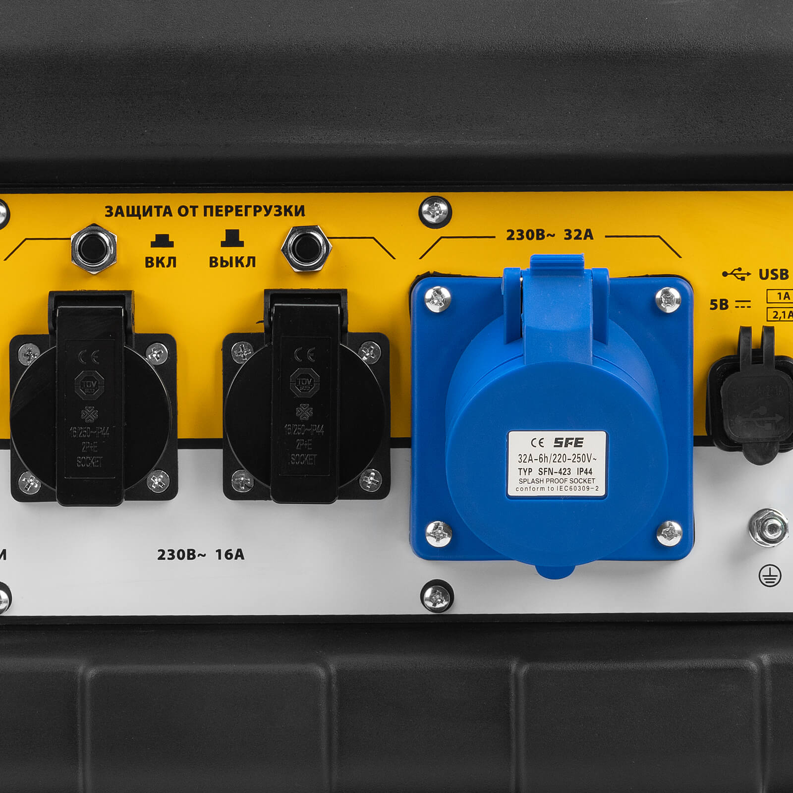 Генератор бензиновый Denzel PS 70 EA, 946894