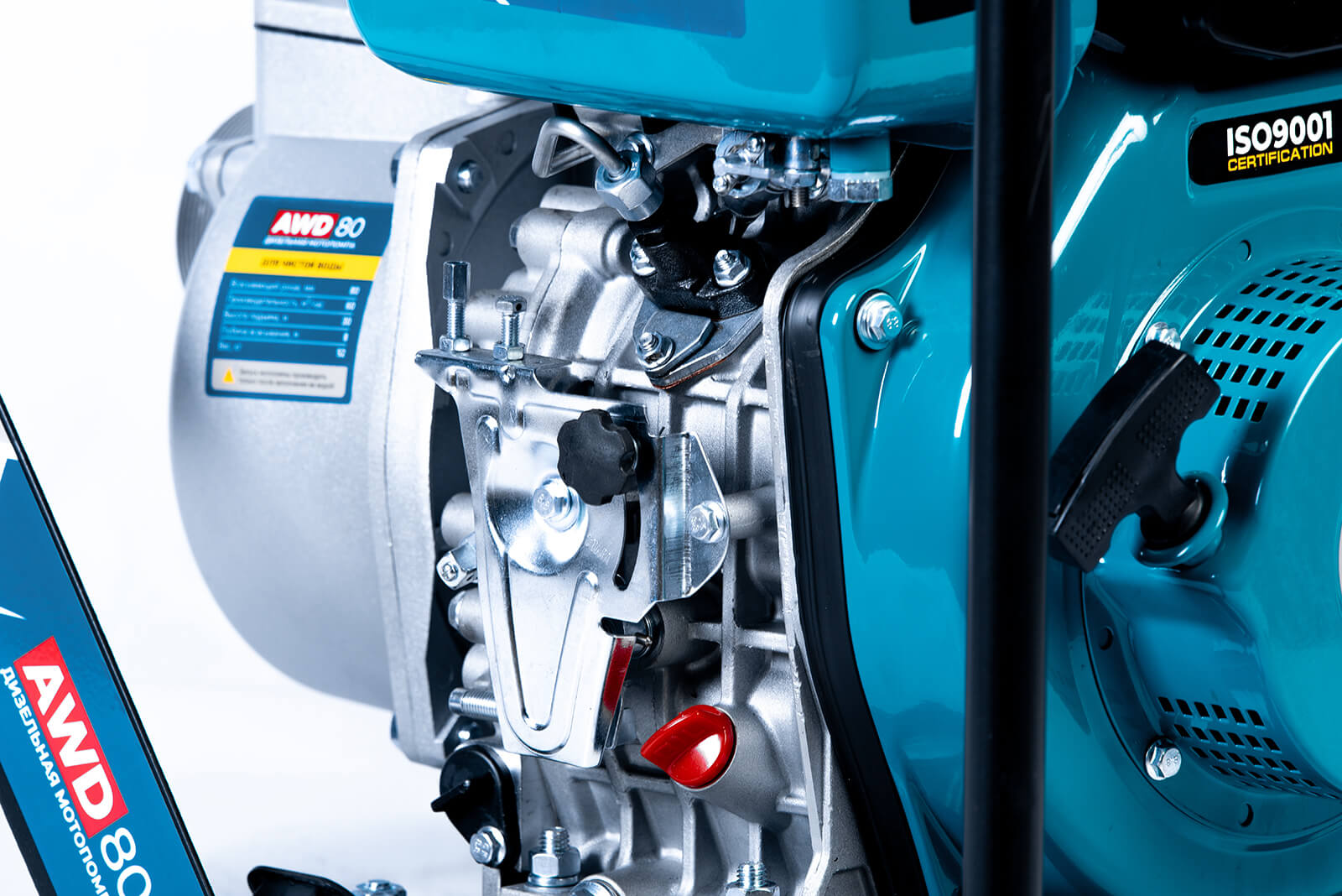 Мотопомпа дизельная Alteco Professional AWD80