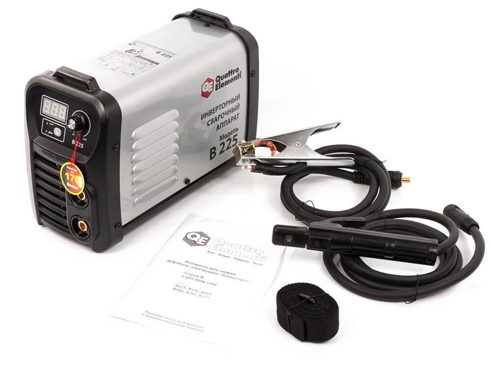 Сварочный аппарат QUATTRO ELEMENTI B 225, 641-114