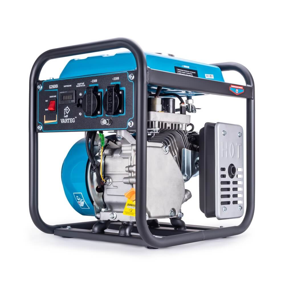 Бензиновый инверторный генератор VARTEG G2600i, 8452