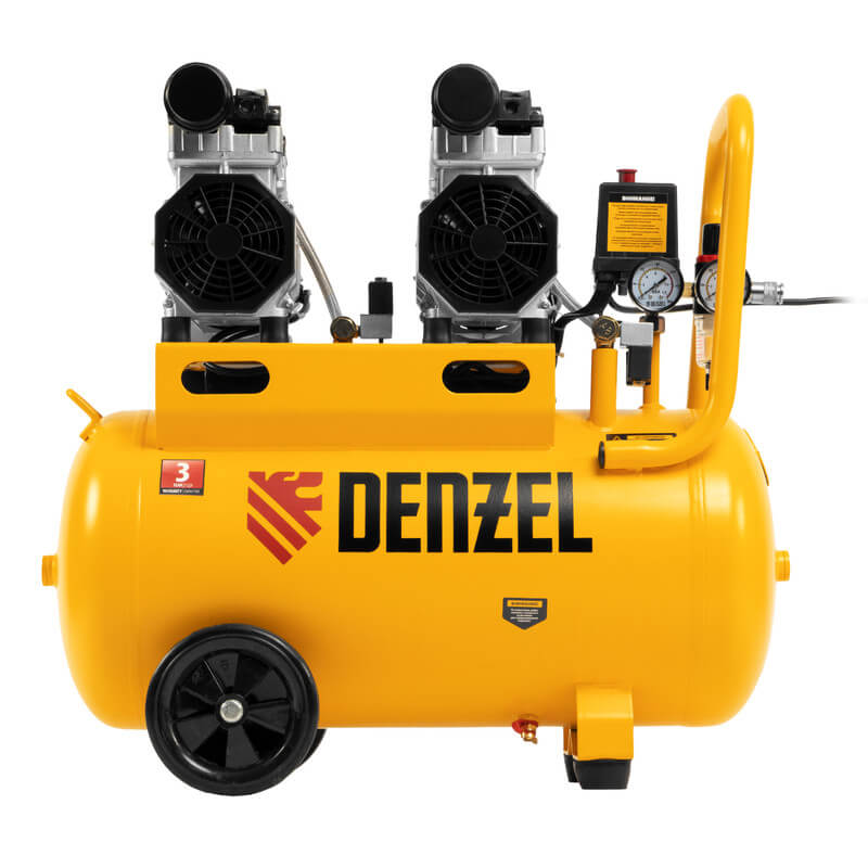 Компрессор безмасляный Denzel DLS 1500/50, 58027