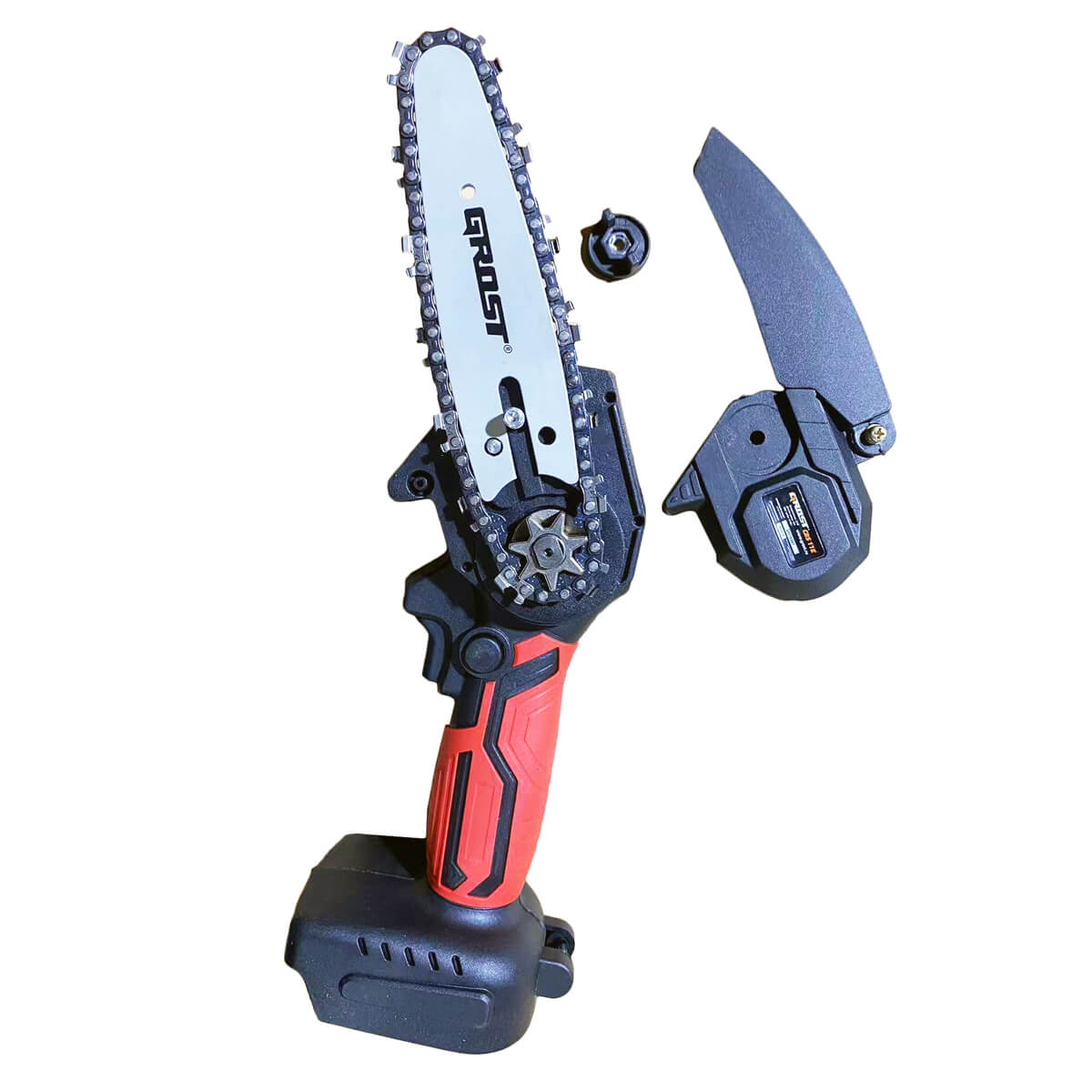 Аккумуляторная электромоторная пила GROST CBS 11 E (АКБ)