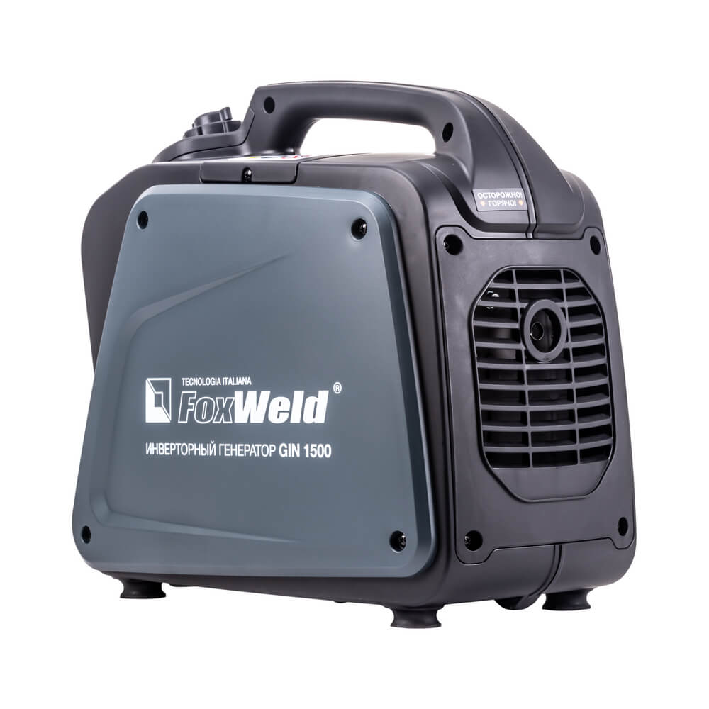 Бензиновый инверторный генератор FoxWeld GIN 1500, 5214