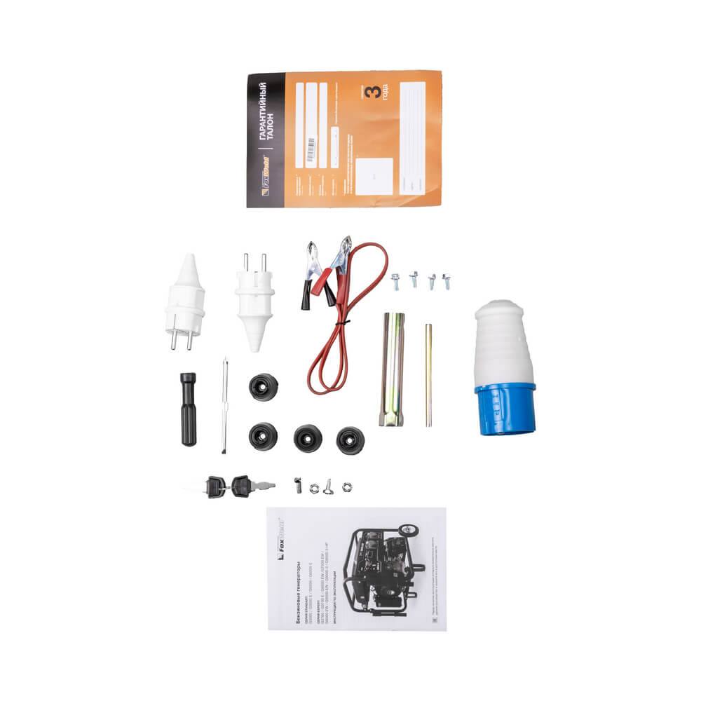 Бензиновый генератор FoxWeld Expert G9500 EW, 7247