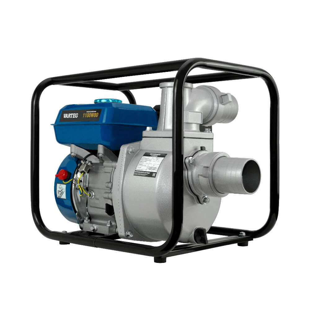 Мотопомпа для чистой воды VARTEG 1100W80, 6559