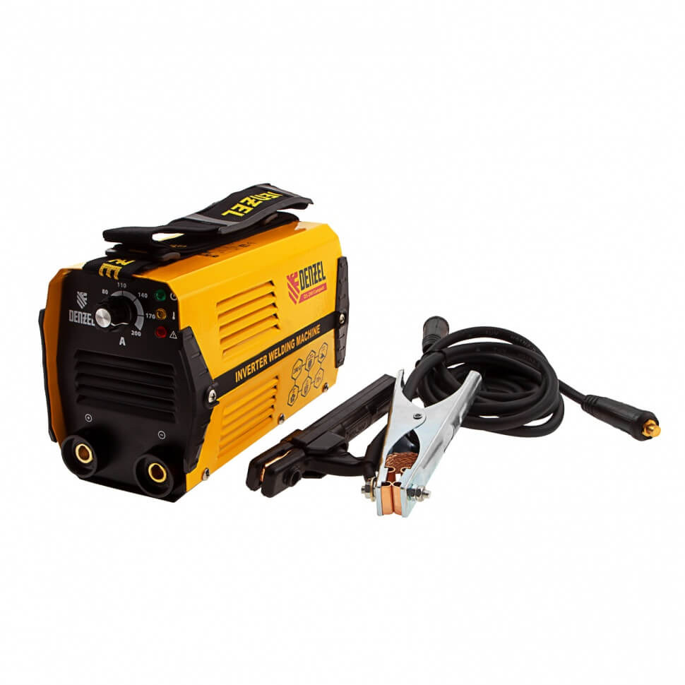 Аппарат инверторный дуговой сварки Denzel DS-200 Compact, 94373