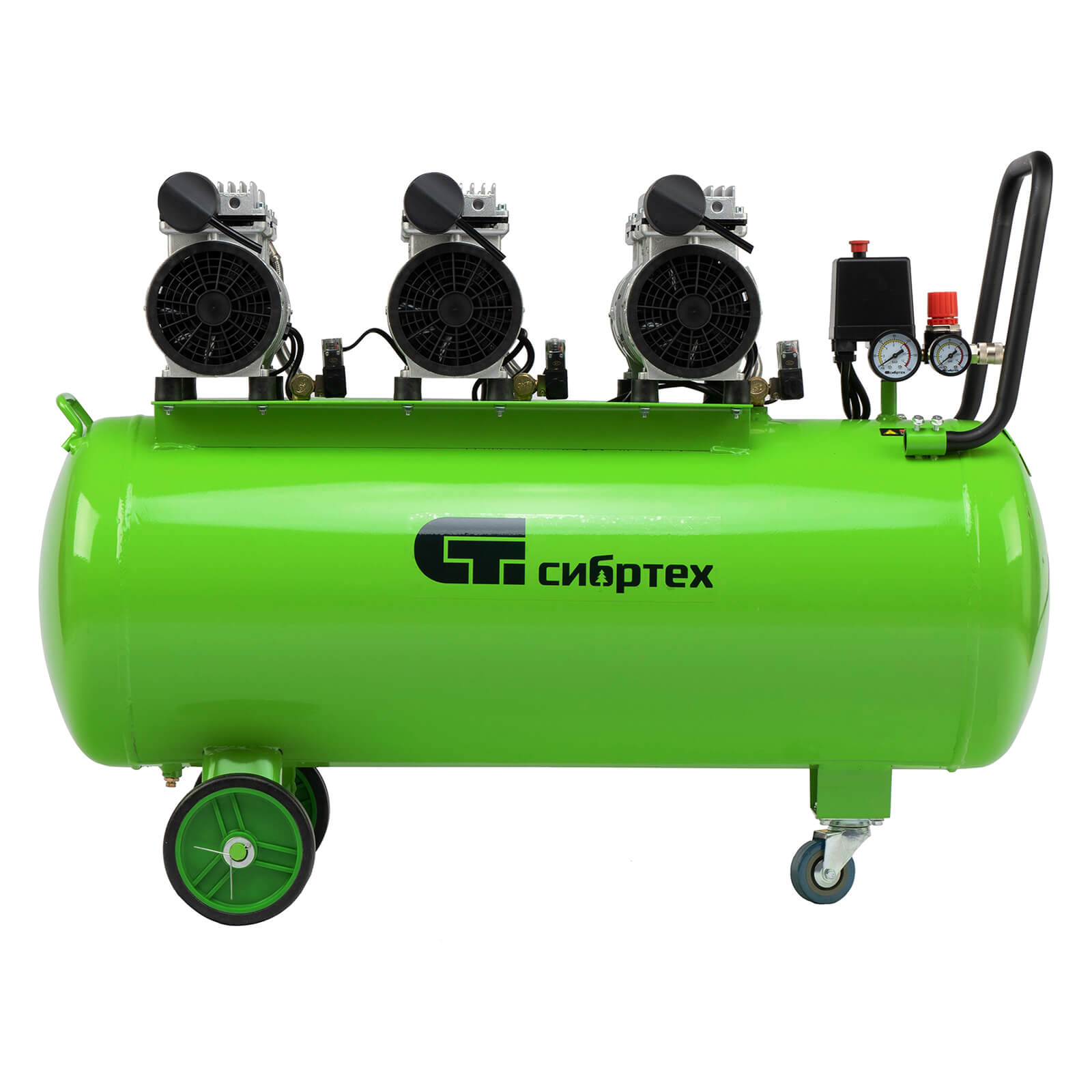 Компрессор безмаслянный Сибртех МБ 2250/100, 58008