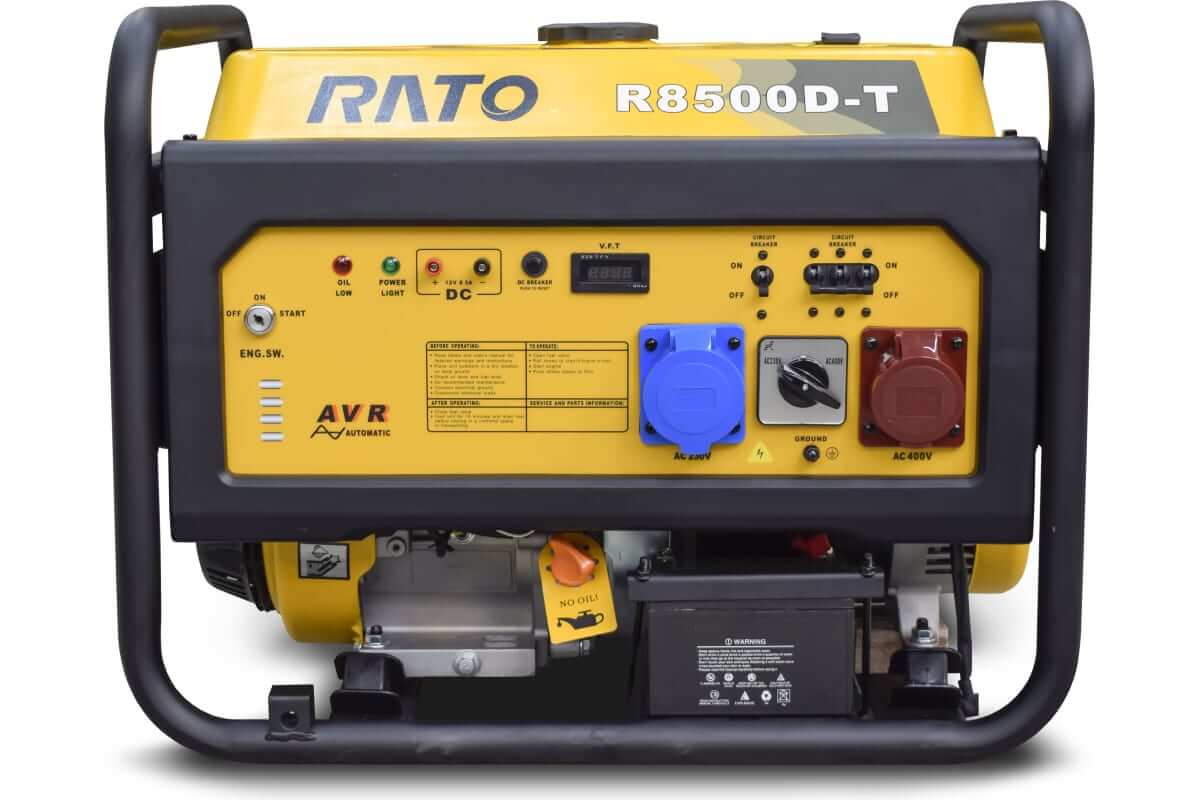 Бензогенератор RATO R8500D-T
