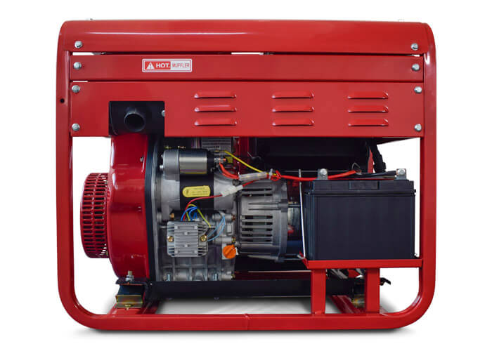 Дизельный генератор REDVOLT EPD7500EA3