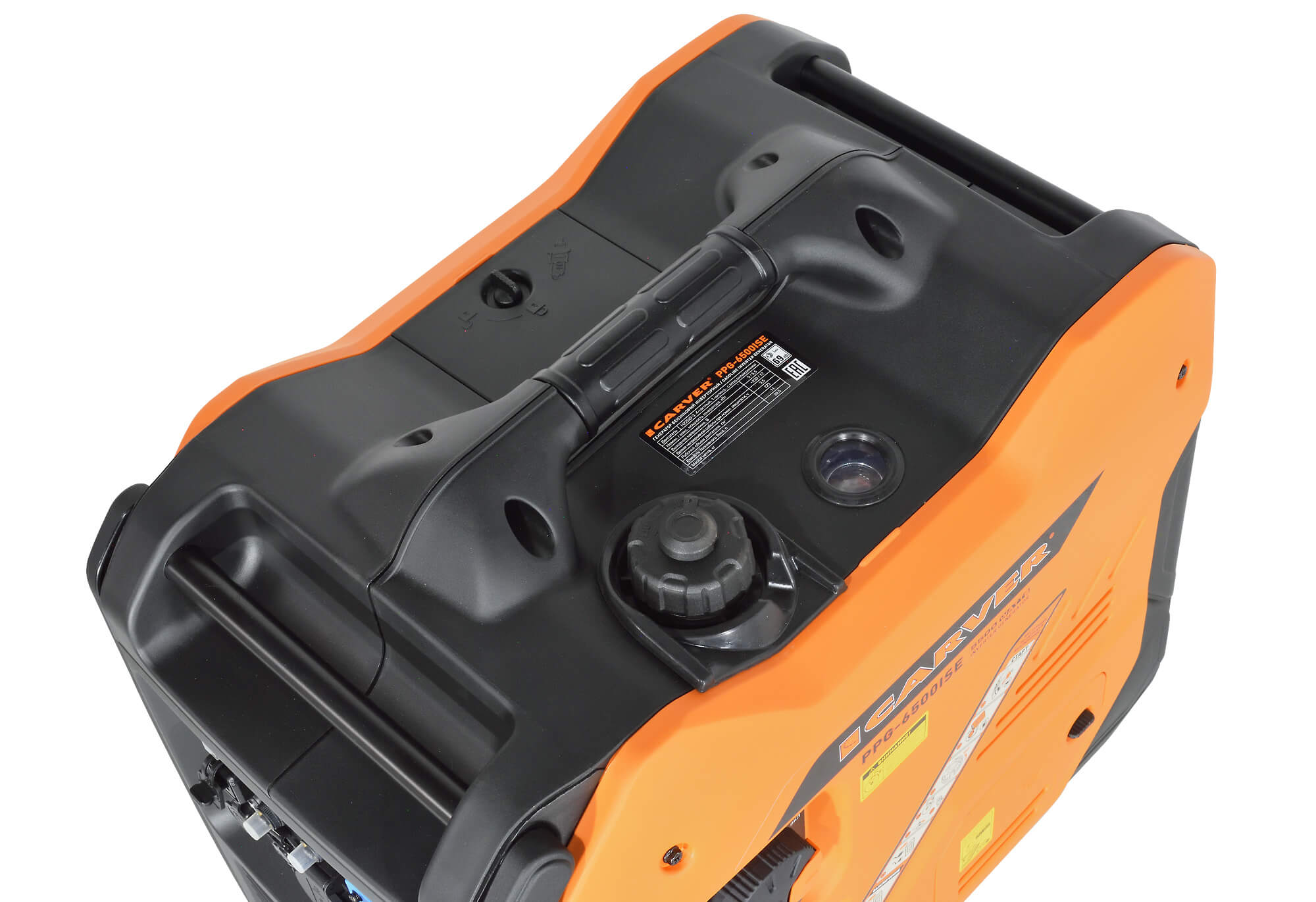 Инверторный бензиновый генератор Carver PPG-6500ISE