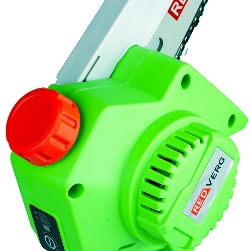 Пила-мини цепная аккумуляторная бесщеточная RedVerg RD-C18BLK/U