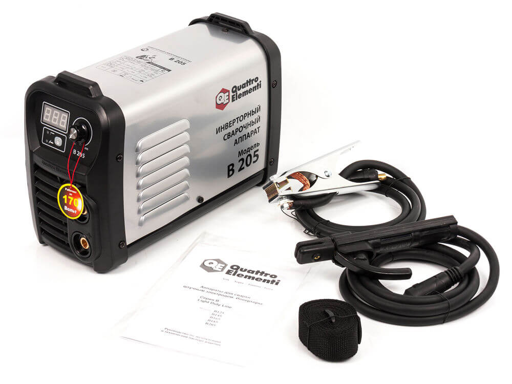 Сварочный аппарат QUATTRO ELEMENTI B 205, 772-425