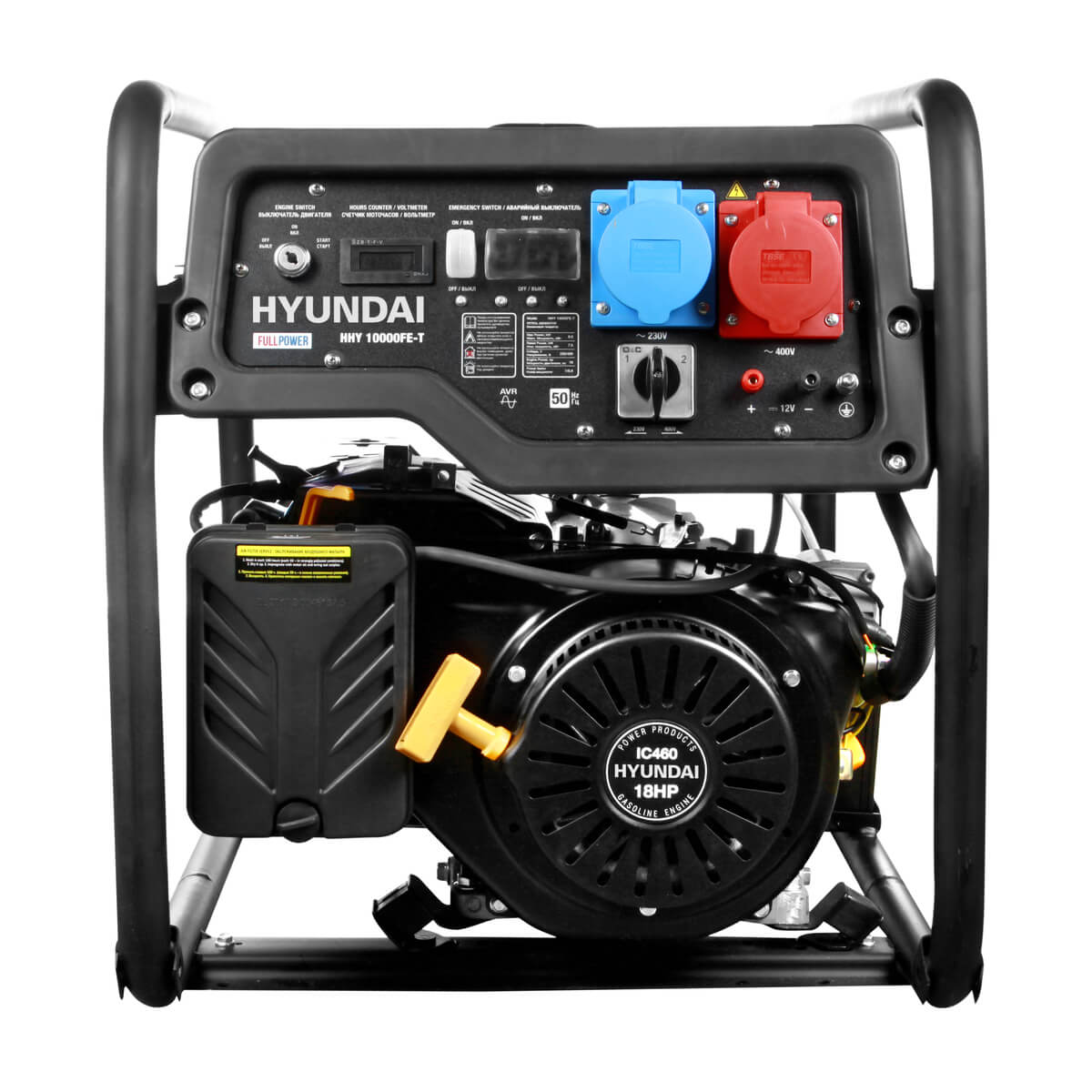 Генератор бензиновый Hyundai HHY 10000FE-T