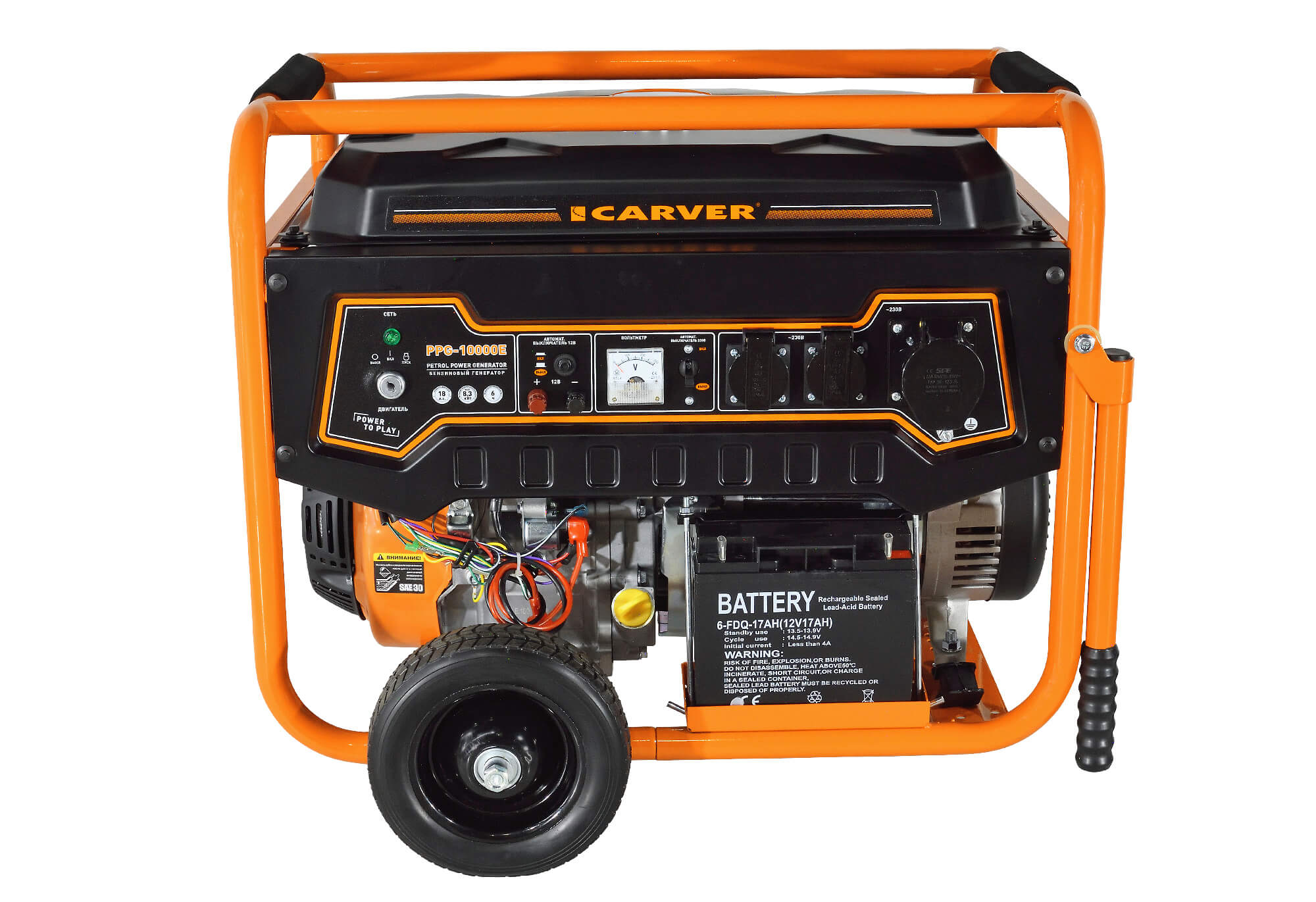 Генератор бензиновый Carver PPG-10000E